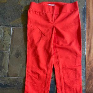Orange Ann Taylor summer pants